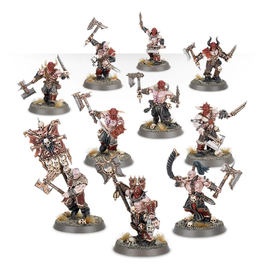 Games Workshop Start Collecting! Khorne Bloodbound Goreblade Warband 6 Games Workshop Start Collecting! Khorne Bloodbound Goreblade Warband