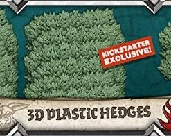 CMON CMon Boxed Games Zombicide - Green Horde 3D Plastic Hedges