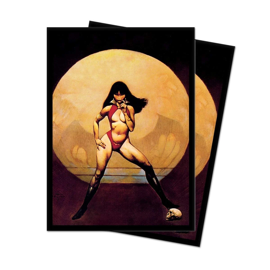 Ultra Pro Gaming Accessories Art Sleeves : Frazetta Vampire Mistress 3 Ultra Pro Gaming Accessories Art Sleeves : Frazetta Vampire Mistress
