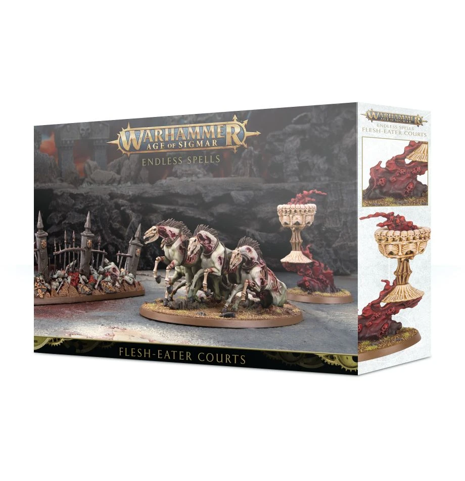 Games Workshop Endless Spells : Flesh Eater Courts 3 Games Workshop Endless Spells : Flesh Eater Courts