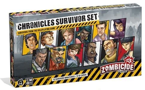 CMON CMon Boxed Games Zombicide 2nd Edition - Chronicles Survivors 3 CMON CMon Boxed Games Zombicide 2nd Edition - Chronicles Survivors