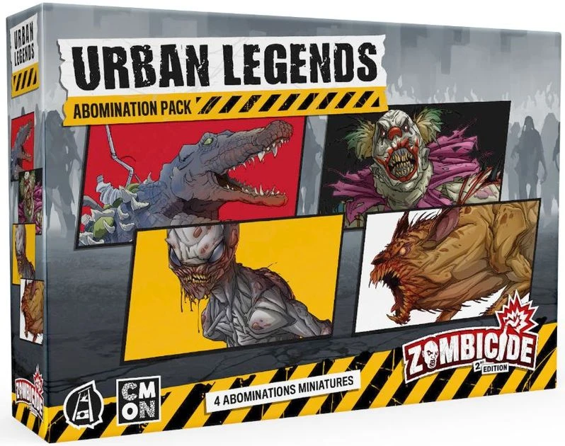 CMON CMon Boxed Games Zombicide 2nd Edition - Urban Legends 3 CMON CMon Boxed Games Zombicide 2nd Edition - Urban Legends