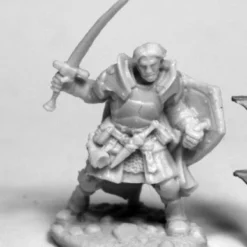 Reaper Bones-Rheagar, Male Fighter Dungeons & Dragons