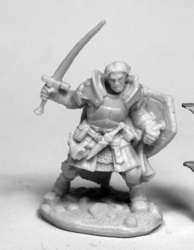Reaper Bones-Rheagar, Male Fighter Dungeons & Dragons 3 Reaper Bones-Rheagar, Male Fighter Dungeons & Dragons