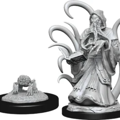 NECA Dungeons & Dragons Nolzur`s Marvelous Unpainted Miniatures: W13 Alhoon & Intellect Devourers