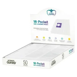 Ultimate Guard: Supreme 18-pocket Side-loading 50 Card Pages (5 Color Options) Gaming Accessories 15 Ultimate Guard: Supreme 18-pocket Side-loading 50 Card Pages (5 Color Options) Gaming Accessories