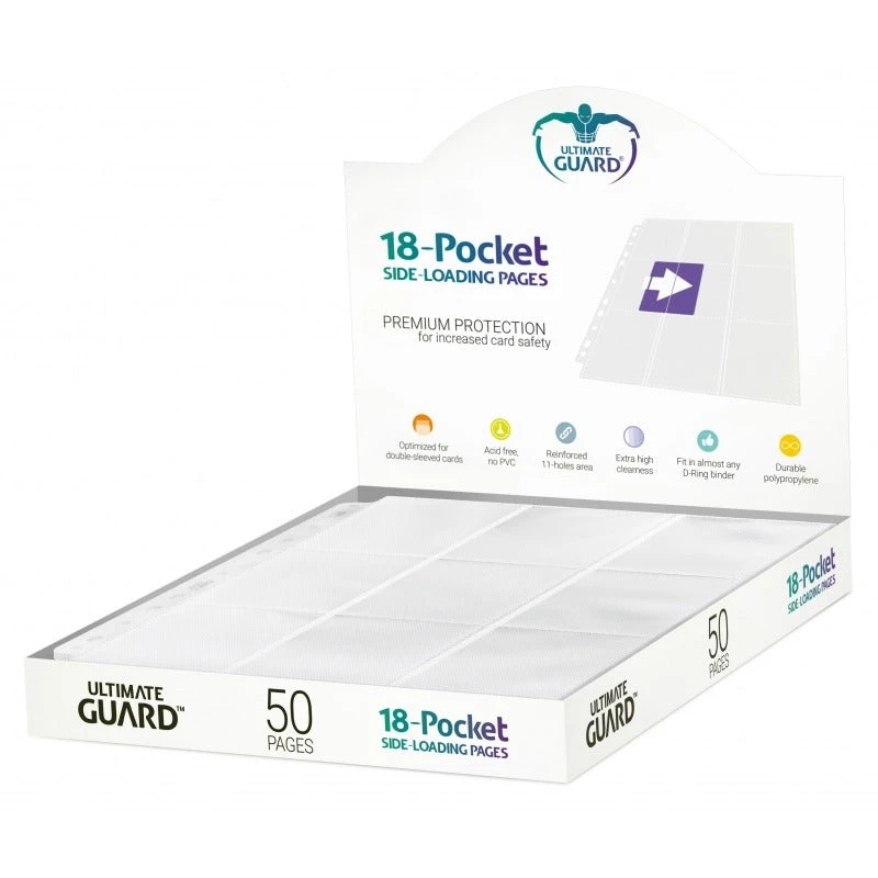 Ultimate Guard: Supreme 18-pocket Side-loading 50 Card Pages (5 Color Options) Gaming Accessories 9 Ultimate Guard: Supreme 18-pocket Side-loading 50 Card Pages (5 Color Options) Gaming Accessories