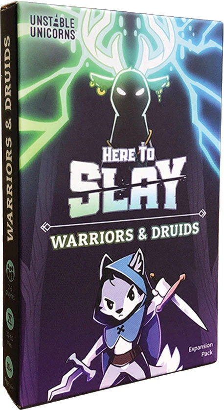 TEETURTLE Here To Slay: Warriors & Druids Expansion 3 TEETURTLE Here To Slay: Warriors & Druids Expansion