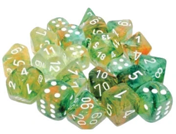 CHESSEX MFG. CO. LLC Nebula: 16mm D6 Spring/white Luminary Dice Block (12 Dice) 3 CHESSEX MFG. CO. LLC Nebula: 16mm D6 Spring/white Luminary Dice Block (12 Dice)