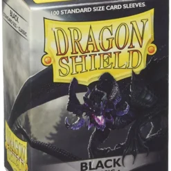 Arcane Tinmen Dragon Shield: Black- Matte (100)
