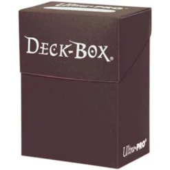 Ultrapro Poly Deck Box - Brown Gaming Accessories