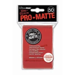Ultra Pro UP 50 Count - Red Deck Protector Sleeves Gaming Accessories