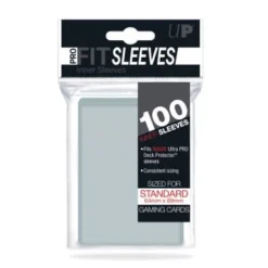 Ultra Pro Gaming Accessories PRO-Fit Standard Size Deck Protectors 100ct