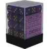 Chessex : 12mm D6 Set Royal Purple/Gold 2 Chessex : 12mm D6 Set Royal Purple/Gold