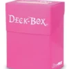 Ultrapro Gaming Accessories Poly Deck Box - Bright Pink