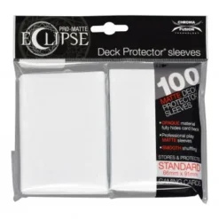 Ultra Pro Gaming Accessories Eclipse Pro Matte : White (Standard 100 Count)