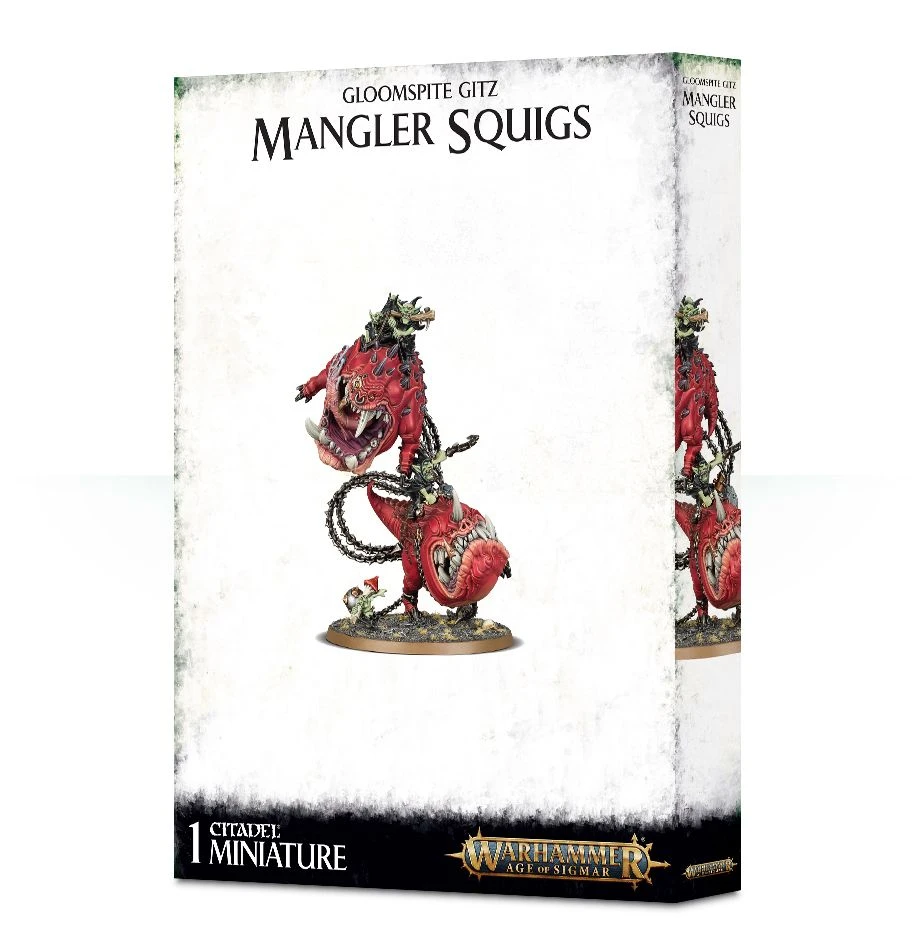 Games Workshop Mangler Squigs / Loonboss 3 Games Workshop Mangler Squigs / Loonboss