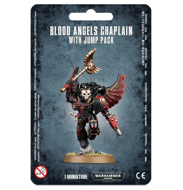 Games Workshop Blood Angels Chaplain With Jump Pack 8 Games Workshop Blood Angels Chaplain With Jump Pack