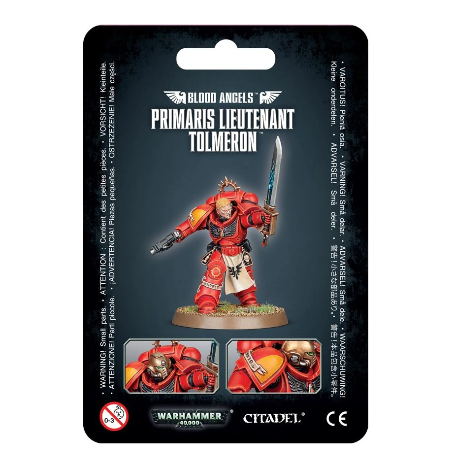 Games Workshop Blood Angels Primaris Lieutenant Tolmeron 3 Games Workshop Blood Angels Primaris Lieutenant Tolmeron