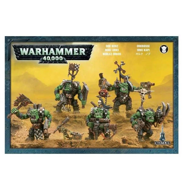 Games Workshop Orks Nobz 3 Games Workshop Orks Nobz