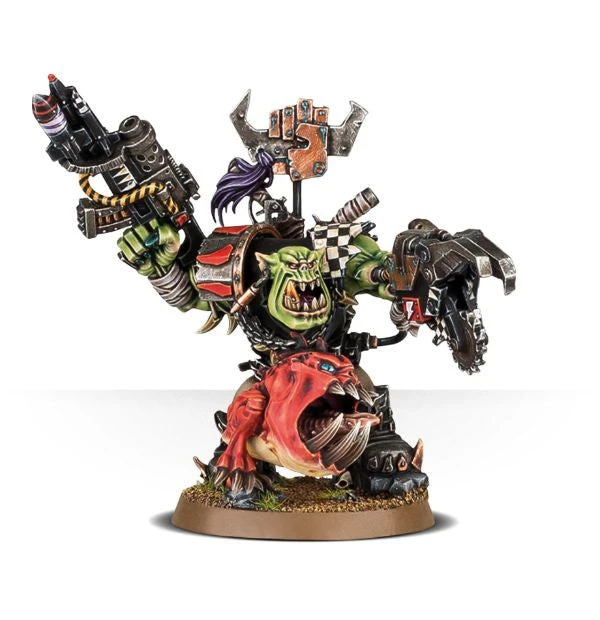 Games Workshop Orks Warboss Grukk's Boss Mob 5 Games Workshop Orks Warboss Grukk's Boss Mob
