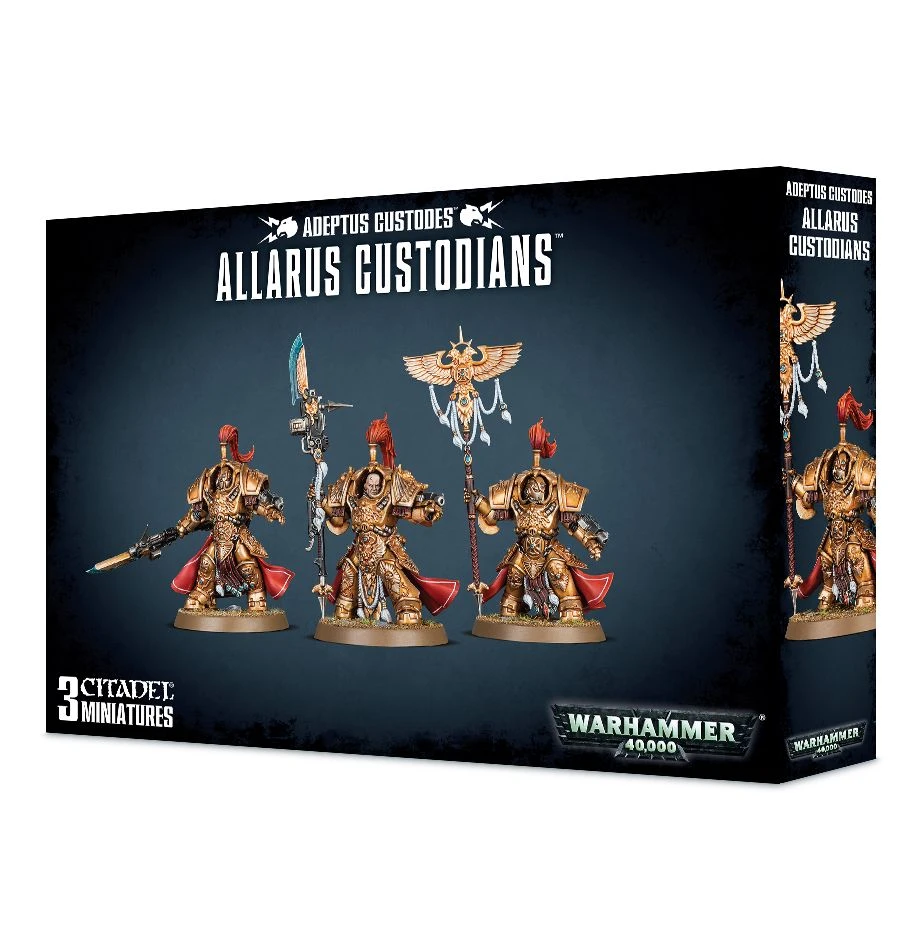 Games Workshop Allarus Custodians / Shield Captain / Vexilus Praetor 3 Games Workshop Allarus Custodians / Shield Captain / Vexilus Praetor