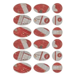 Games Workshop Sector Imperialis 60mm Round, 75 & 90mm Oval Bases