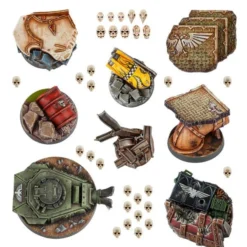 Games Workshop Warhammer 40,000 Hero Bases