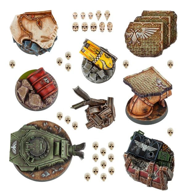 Games Workshop Warhammer 40,000 Hero Bases 4 Games Workshop Warhammer 40,000 Hero Bases