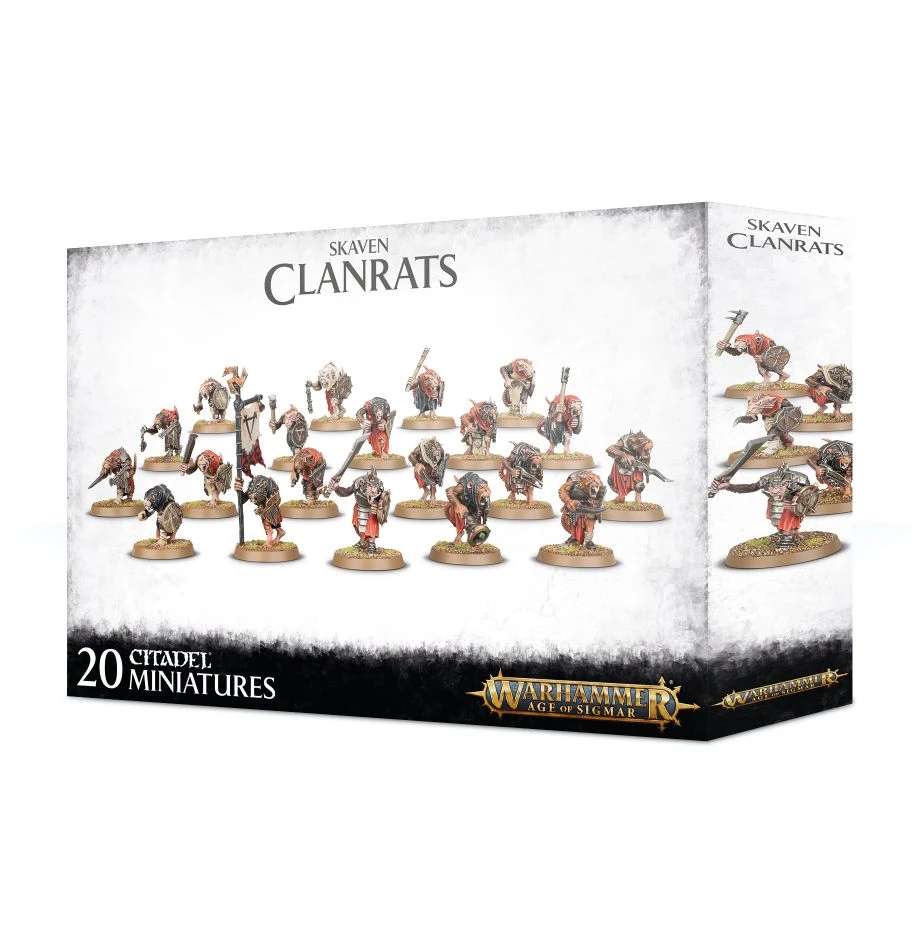 Games Workshop Age Of Sigmar Clanrats 3 Games Workshop Age Of Sigmar Clanrats