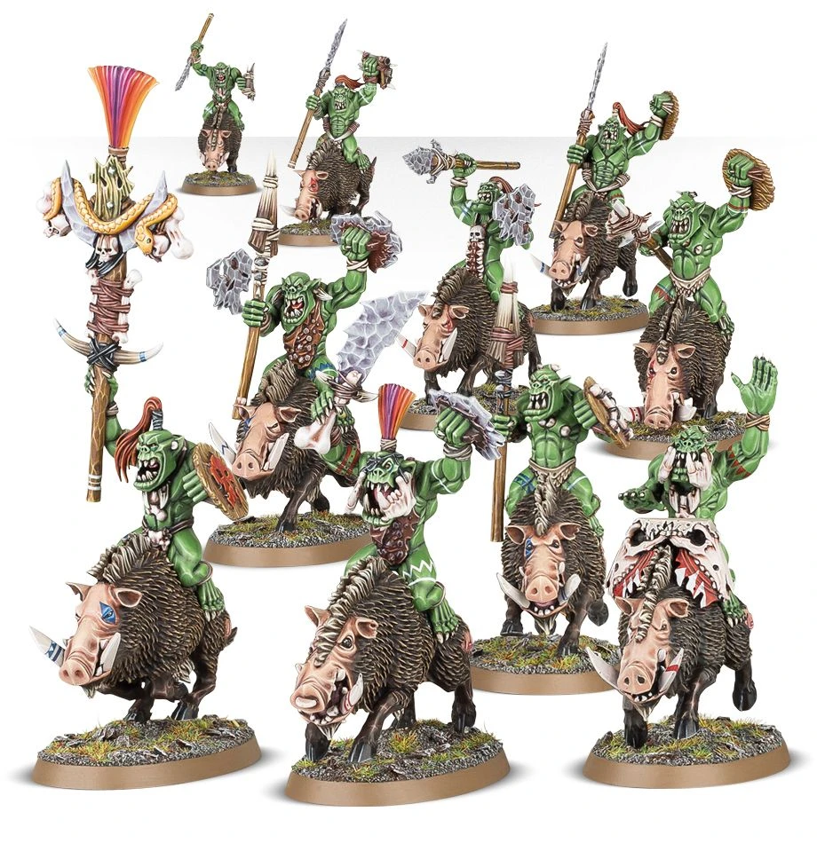 Games Workshop Savage Boarboys 4 Games Workshop Savage Boarboys