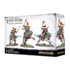 Games Workshop Stormcast Eternals Evocators On Celestial Dracolines