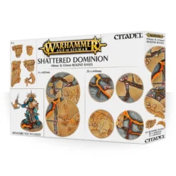 Games Workshop Shattered Dominion 40 & 65mm Round Bases 7 Games Workshop Shattered Dominion 40 & 65mm Round Bases