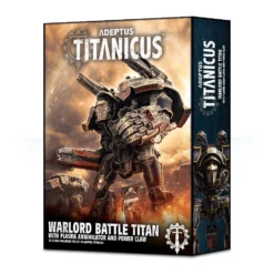 Games Workshop Adeptus Titanicus - Warlord Battle Titan W/ Plasma Annihilator And Power Claw