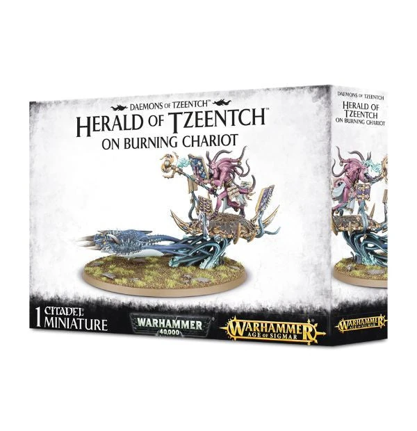 Games Workshop Tzeentch Burning Chariot / Herald / Exalted Flamer 3 Games Workshop Tzeentch Burning Chariot / Herald / Exalted Flamer
