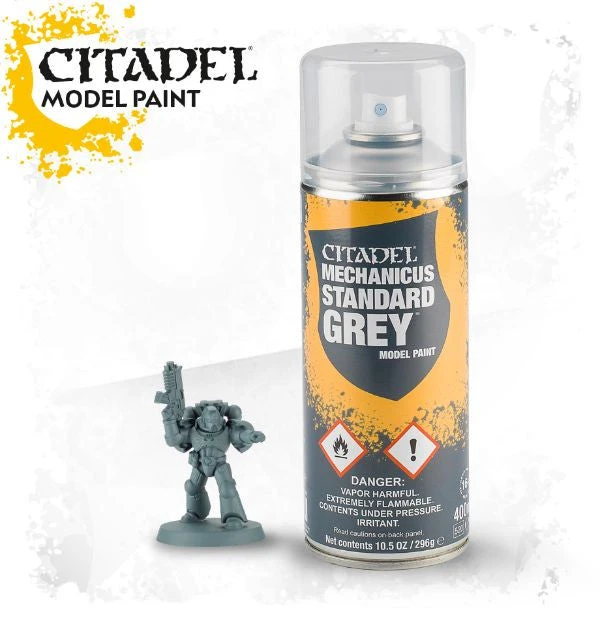 Games Workshop SPRAY Paint: Mechanicus Standard Grey 3 Games Workshop SPRAY Paint: Mechanicus Standard Grey