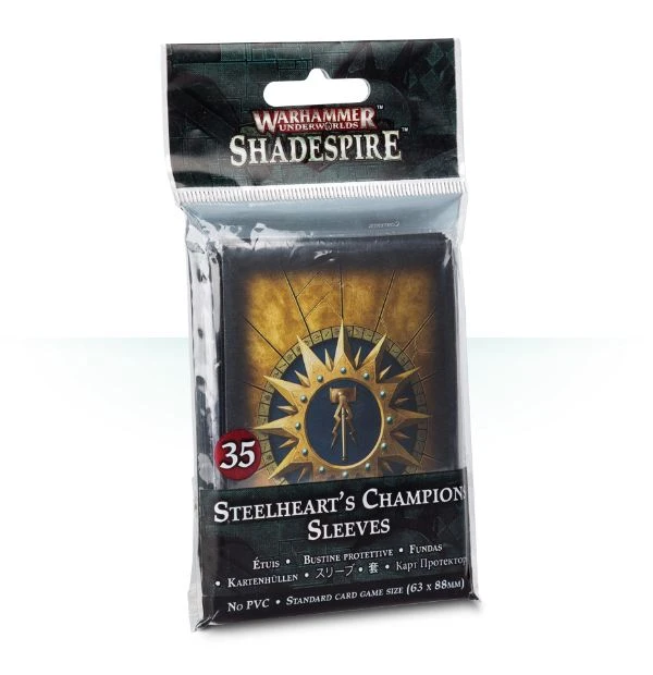 Games Workshop Shadespire - Steelheart's Champions Sleeves 3 Games Workshop Shadespire - Steelheart's Champions Sleeves