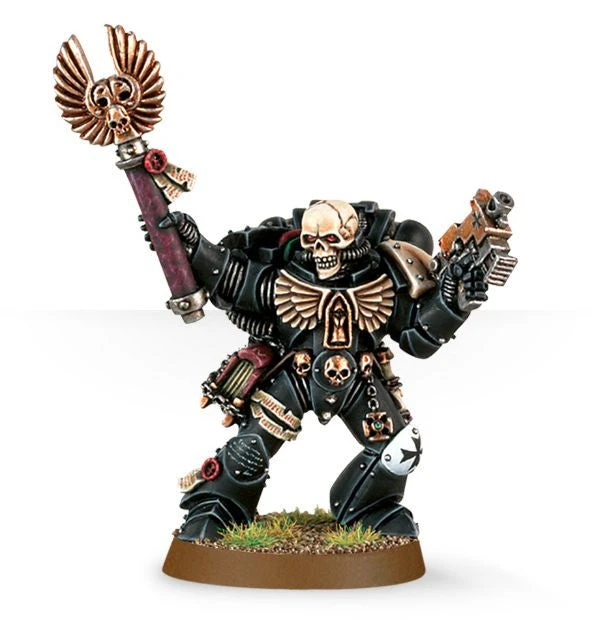 Games Workshop Chaplain With Skull Helmet Warhammer 40,000 3 Games Workshop Chaplain With Skull Helmet Warhammer 40,000