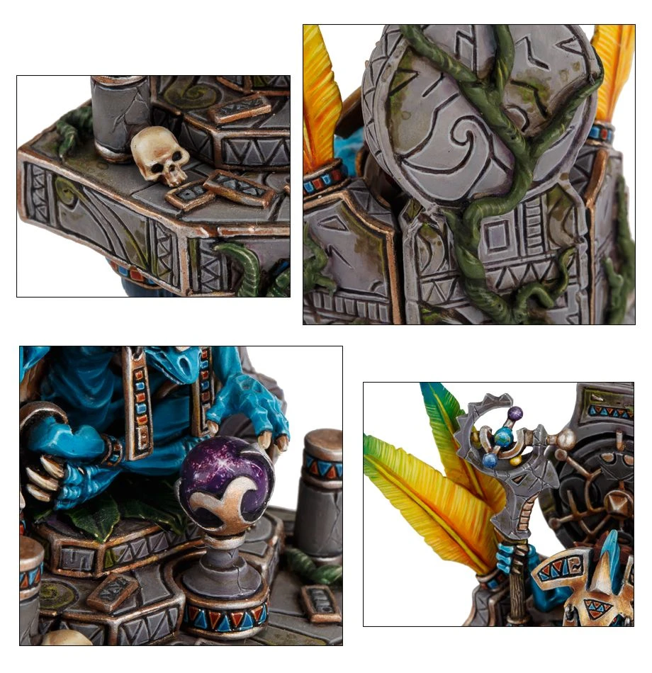 Games Workshop Age Of Sigmar Skink Starseer 6 Games Workshop Age Of Sigmar Skink Starseer