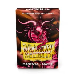 Arcane Tinmen Dragon Shields : Magenta - Matte (60 Count Japanese Size) Gaming Accessories