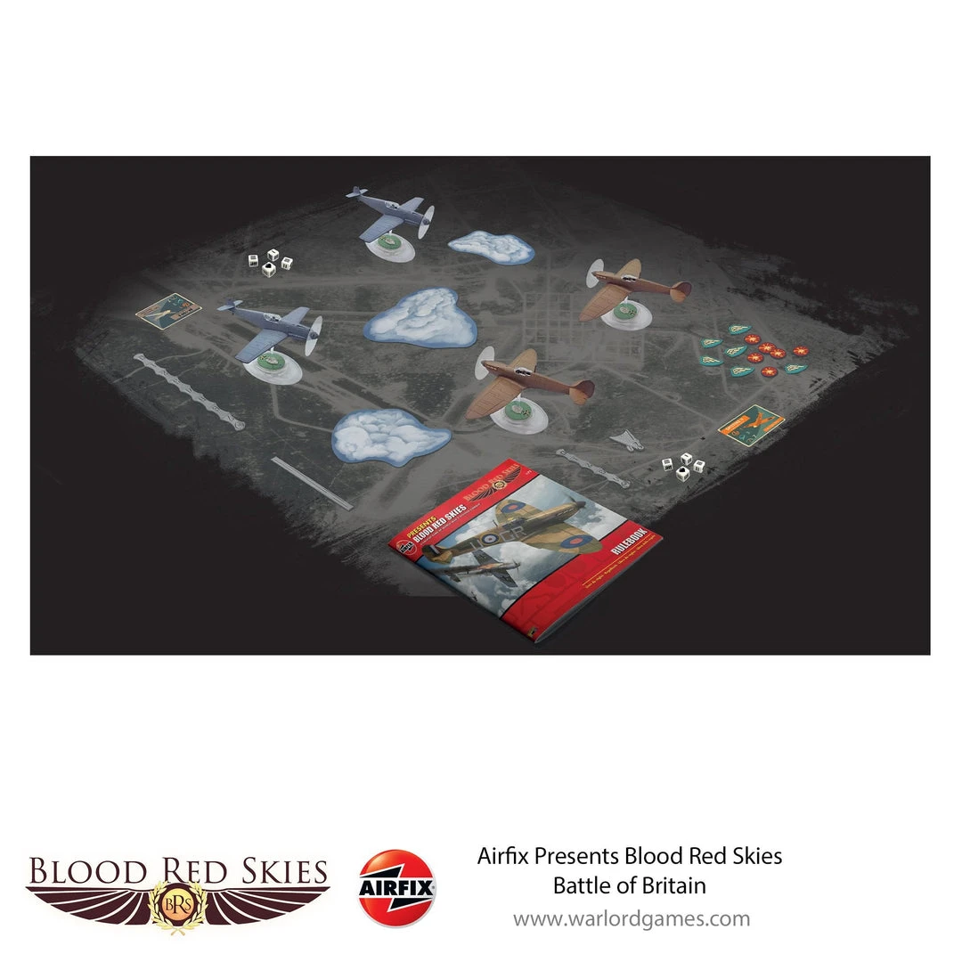 Warlord Games Strategy Games Airfix Presents Blood Red Skies 4 Warlord Games Strategy Games Airfix Presents Blood Red Skies