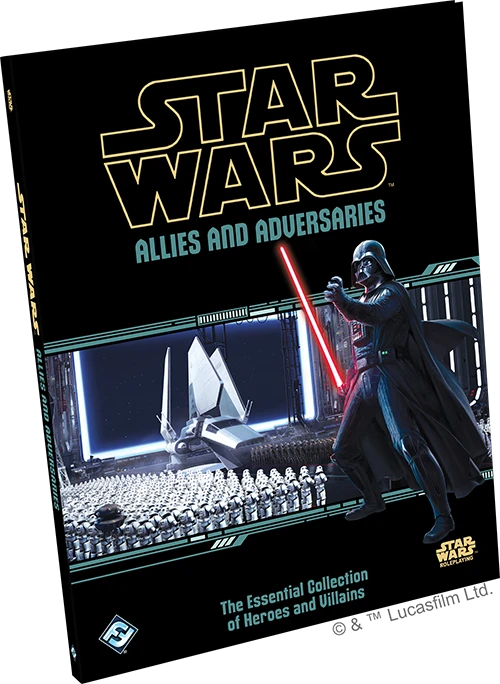 Fantasy Flight Sci Fi Star Wars RPG : Allies And Adversaries 3 Fantasy Flight Sci Fi Star Wars RPG : Allies And Adversaries