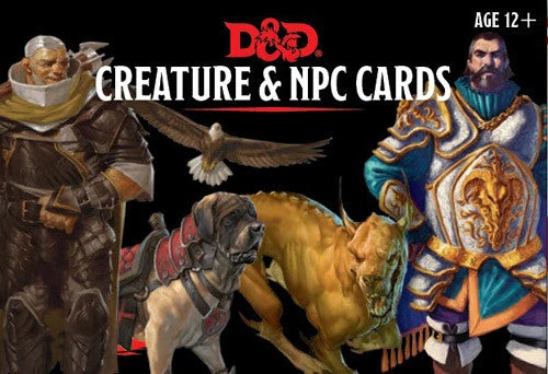 Gale Force Nine Dungeons & Dragons - Creature & NPC Cards 3 Gale Force Nine Dungeons & Dragons - Creature & NPC Cards