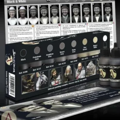 Scale75 Paints Black & White Paint Set