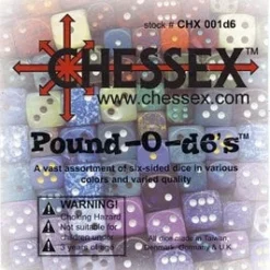Gaming Accessories Chessex : Pound O D6 Dice