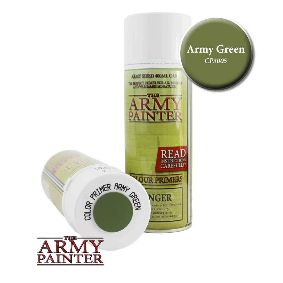 Army Painter SPRAY Paint: Army Green Paints 3 Army Painter SPRAY Paint: Army Green Paints