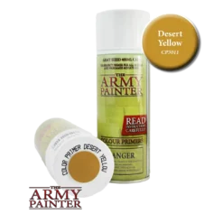 Army Painter Paints SPRAY Paint: Desert Yellow