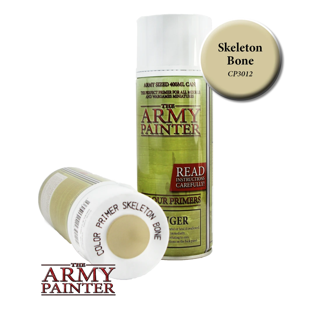 Army Painter SPRAY Paint: Skeleton Bone 3 Army Painter SPRAY Paint: Skeleton Bone