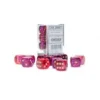 Chessex : 16mm D6 Gemini Translucent Red-Violet/Gold 2 Chessex : 16mm D6 Gemini Translucent Red-Violet/Gold