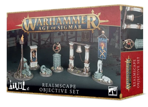 Games Workshop Age Of Sigmar : Realmscape Objective Set 3 Games Workshop Age Of Sigmar : Realmscape Objective Set